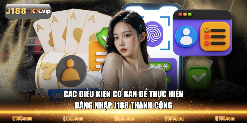 Các điều kiện cơ bản để thực hiện đăng nhập J188 thành công